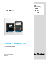 Munters Platinum Touch Rot1 Touch User manual