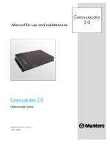 Munters Communicator 2 EN V3.5.6 R1.4 Owner's manual
