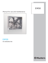 Munters FT EM50 SA 2 Use & Maintenance Manual
