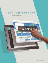 weintek cMT-iPC10/cMT-iPC15 User manual