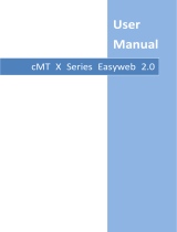 weintek cMT X Series Easyweb 2.0 User manual