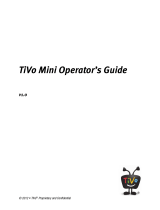 TiVo Mini User manual