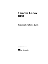 Bay Networks Remote Annex 4000 Installation guide