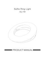 CliusnraCliusnra Led Selfie Ring Light: Camera Mini Portable Beauty Lamp Phone Photo Video Holder Attachment Adjustable Round Circle Rechargeable Night Makeup Enhancer Clipon Computer On-Camera Accessories