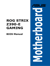 Asus ROG STRIX Z390-E GAMING User manual
