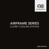 AC Infinity AIRFRAME T7 User manual