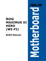 Asus ROG Maximus XI Hero (Wi-Fi) User manual