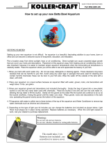 Koller Products Koller Products AquaScene 1.5-Gallon Fish Tank User manual