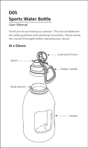 Letsfit Letsfit 1 Gallon Water Bottle User manual