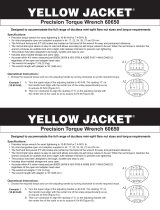 Yellow Jacket 60650 User manual