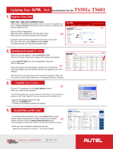 Autel TS601 User guide