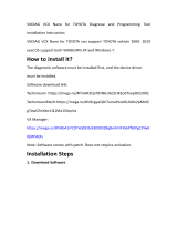 VXDIAG VXDIAG VCX Nano Diagnose and Programming Tool Compatible Installation guide