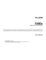Fluke FLUKE-725EX User manual
