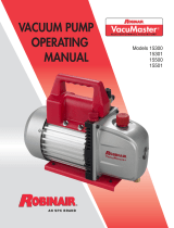 Robinair 15300 User manual