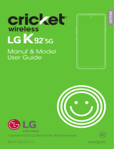 LG LM LM-K920AM4 Cricket Wireless User guide