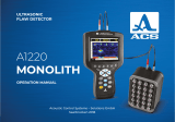 ACS A1220 MONOLITH Operating instructions