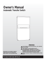 Generac Sync, Service Rated, 100A RTSG100A3 User manual
