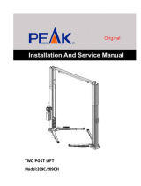 PEAK 209C Installation and Service Manual
