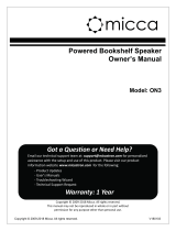Micca ON3 User manual
