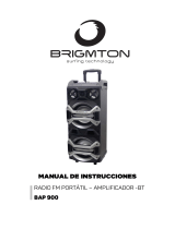 Brigmton BAP-900 Owner's manual