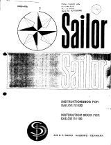 Sailor R1120 Instruction book