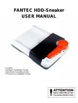 Fantec HDD-Sneaker User manual