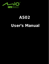 Mio DigiWalker A502 User manual