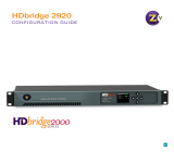 ZeeVee HDBridge 2900 Series User manual