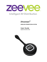 ZeeVee ZVconnect User manual