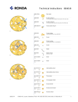 Ronda mastertech 8040.B Technical Instructions