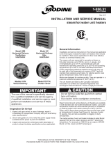 Modine Steam/Hot Water Unit Heaters Heaters Installation & Service Manual