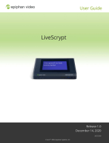 Epiphan Video LiveScrypt User guide