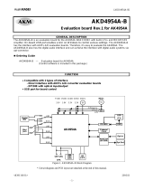 AKM AK4954AEN Evaluation Board Manual