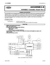 AKM AK4958EG Evaluation Board Manual