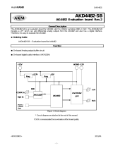 AKM AK4482VT Evaluation Board Manual