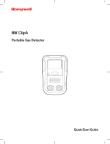 BW Technologies BWC4-Y-A Quick start guide