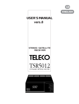Teleco TSR5012 User manual