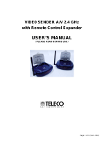 Teleco VIDEO SENDER User manual