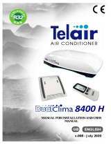 Telair DUALCLIMA 8400H User manual