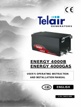 Telair Energy 4000 B - GAS User manual