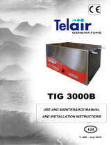 Telair TIG 3000B User manual