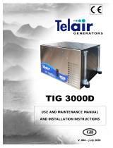 Telair TIG 3000D User manual