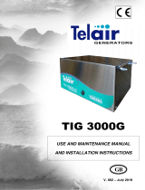 Telair TIG 3000G User manual