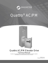 Magnetek Quattro® AC/PM Elevator Drive Owner's manual