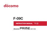 Docomo Prime F-09C User manual