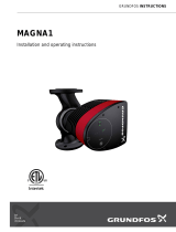 Grundfos MAGNA1 D Installation And Operating Instructions Manual