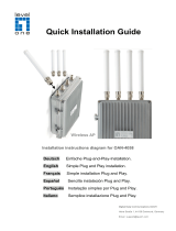 LevelOne OAN-4058 Quick Installation Manual