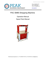 PEAK PAC SM65 Operating instructions