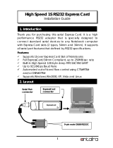 ANTAIRA MSC-402A1 Installation guide