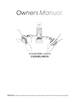 Casablanca 4TS26IIRB Owner's manual